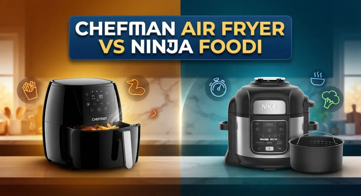 Chefman Air Fryer vs Ninja Foodi 2026: Which Compact Cooker Wins?