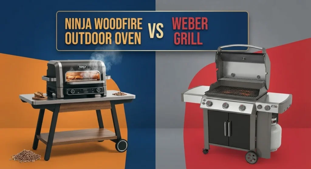 Ninja Woodfire Outdoor Oven vs Weber Grill 2026 Ninja Woodfire Outdoor Oven vs Weber Grill 2026