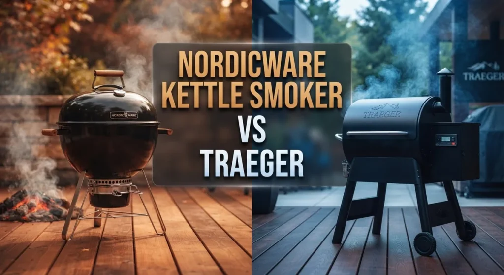 Nordicware Kettle Smoker vs Traeger: Which One is Right? Nordicware Kettle Smoker vs Traeger: Which One is Right?