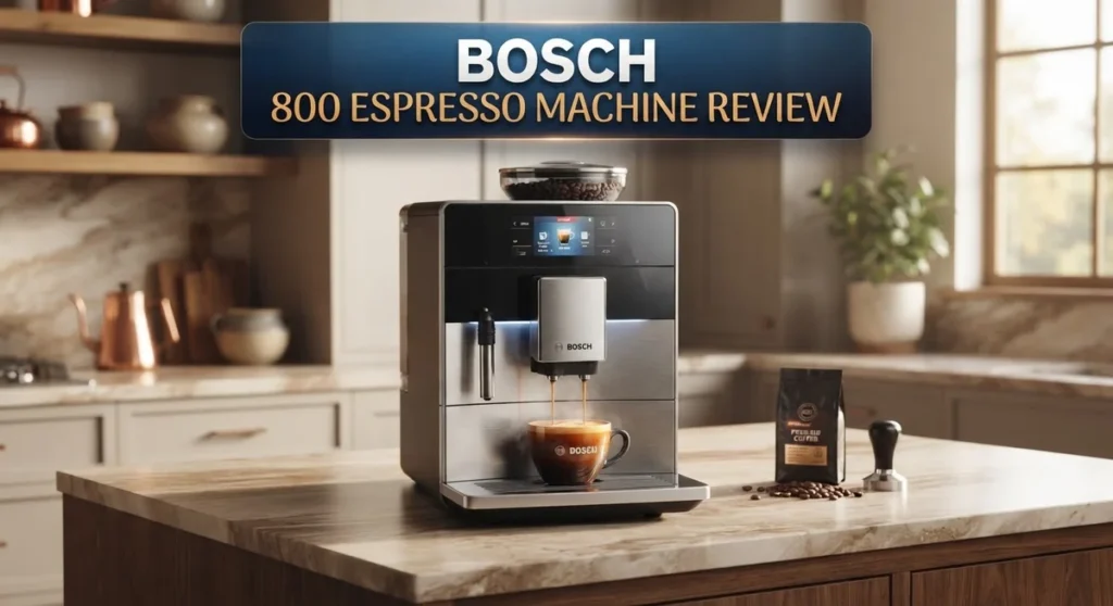 Bosch 800 Series VeroCafe Espresso Machine Review Bosch 800 Series VeroCafe Espresso Machine Review