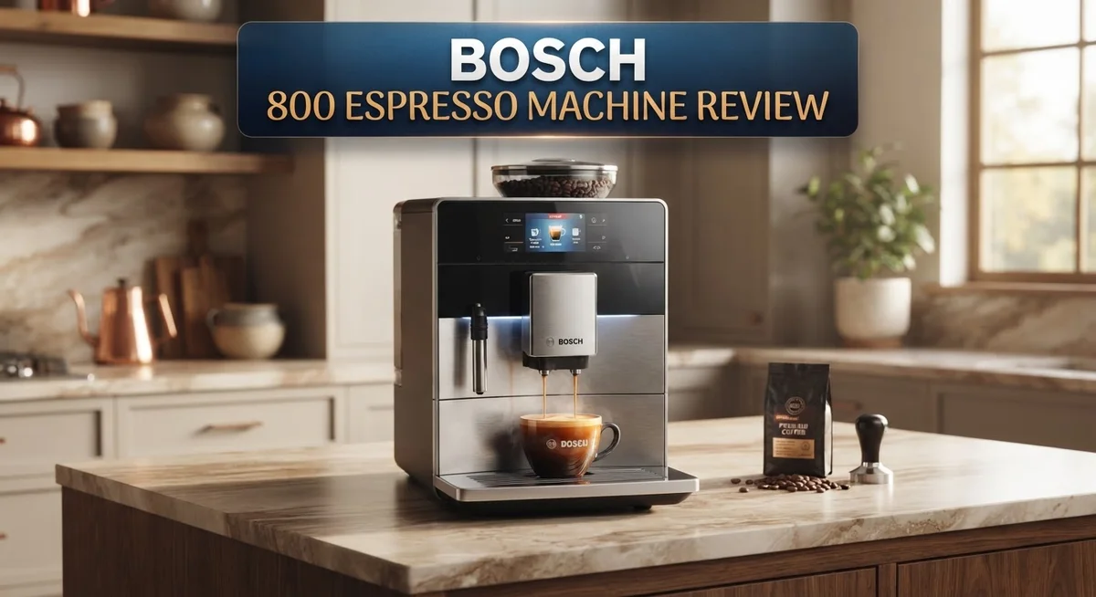 Bosch 800 Series VeroCafe Espresso Machine Review