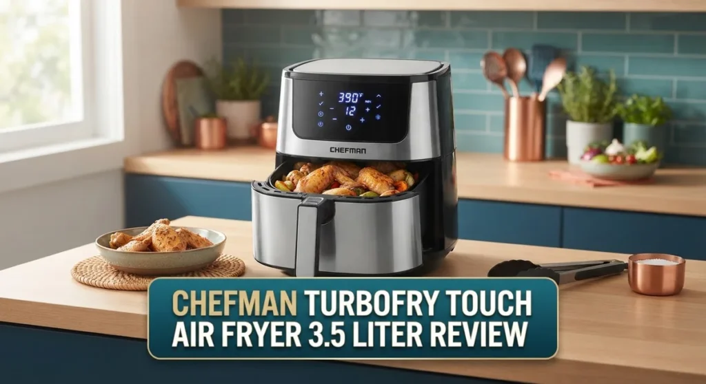 Chefman TurboFry Touch Air Fryer 3.5 Liter Review: Worth Trying?