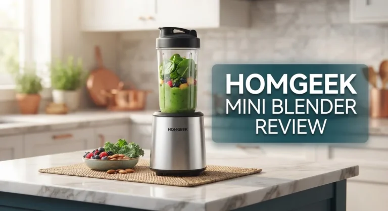 Homgeek Mini Blender Review 2026: Worth the Splurge?