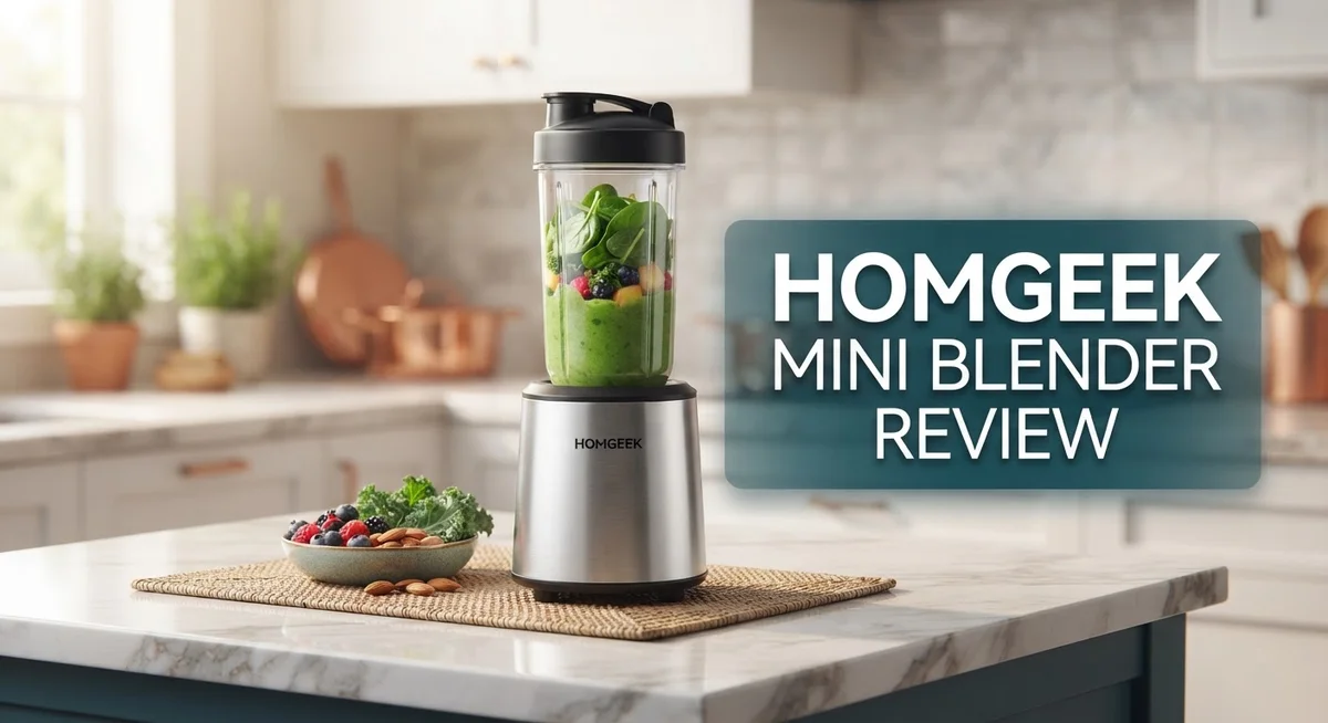 Homgeek Mini Blender Review 2026: Worth the Splurge?