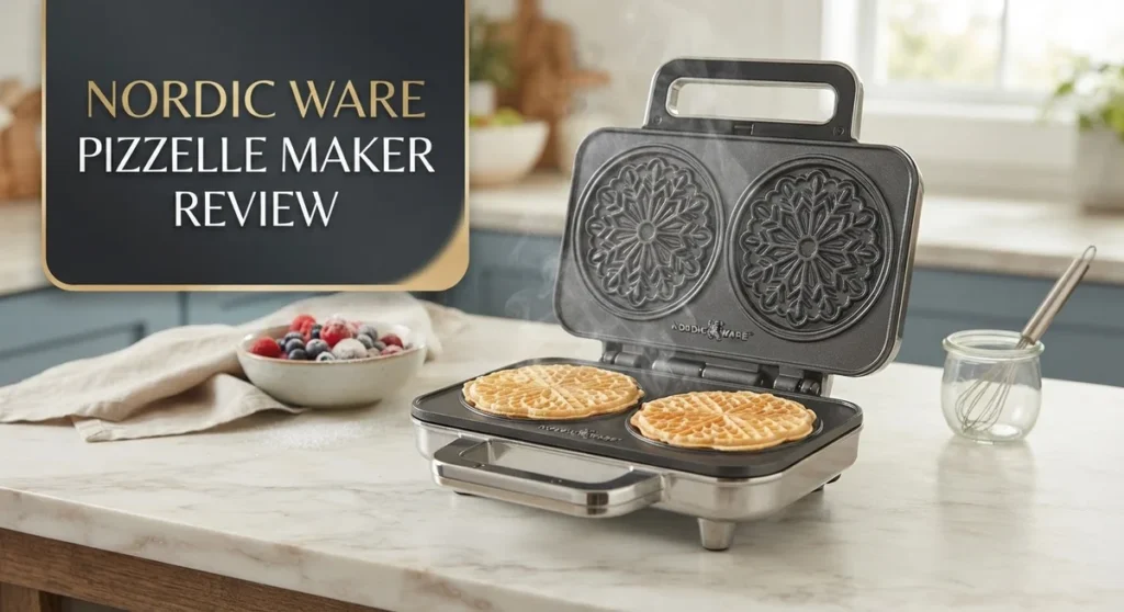 Nordic Ware Pizzelle Maker Review 2026: Worth It? Nordic Ware Pizzelle Maker Review 2026: Worth It?