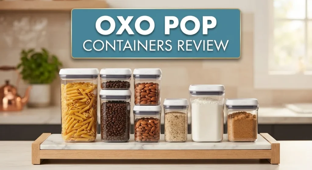 OXO Pop Containers Review 2026: Worth the Hype? OXO Pop Containers Review 2026: Worth the Hype?