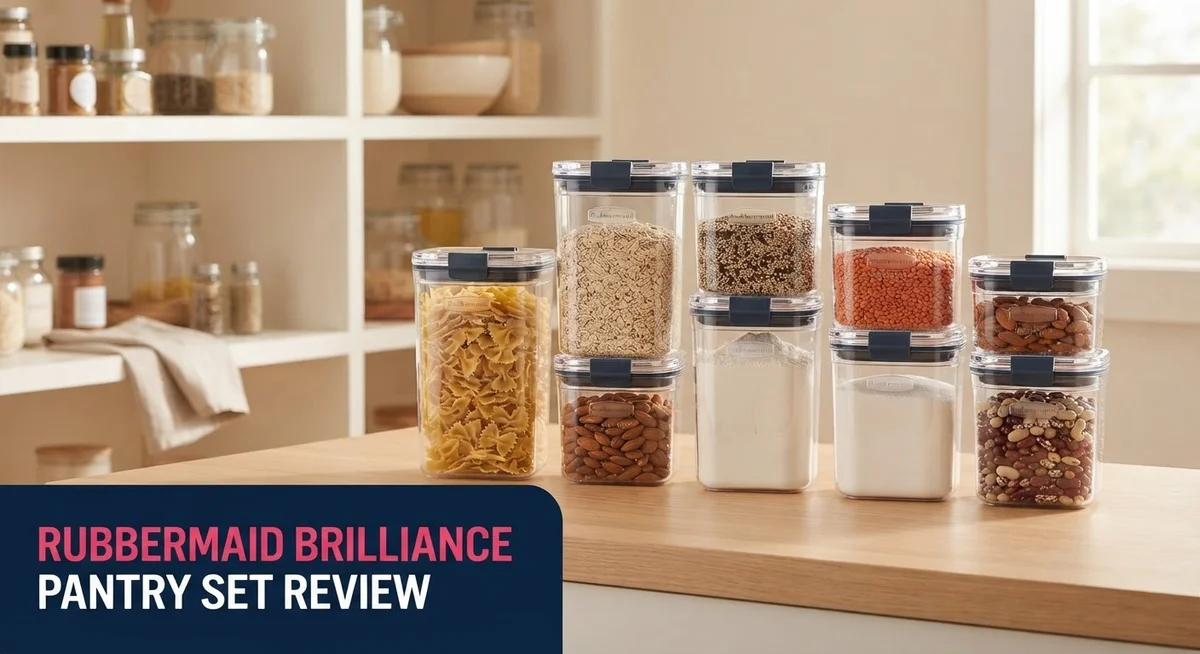 Rubbermaid Brilliance Pantry Set Review 2026: Worth It?