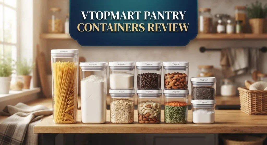 Vtopmart Pantry Containers Review 2026: Worth the Hype? Vtopmart Pantry Containers Review 2026: Worth the Hype?