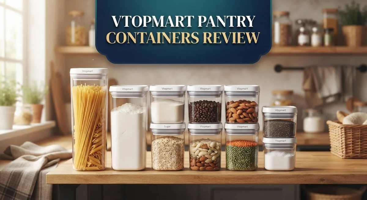 Vtopmart Pantry Containers Review 2026: Worth the Hype?