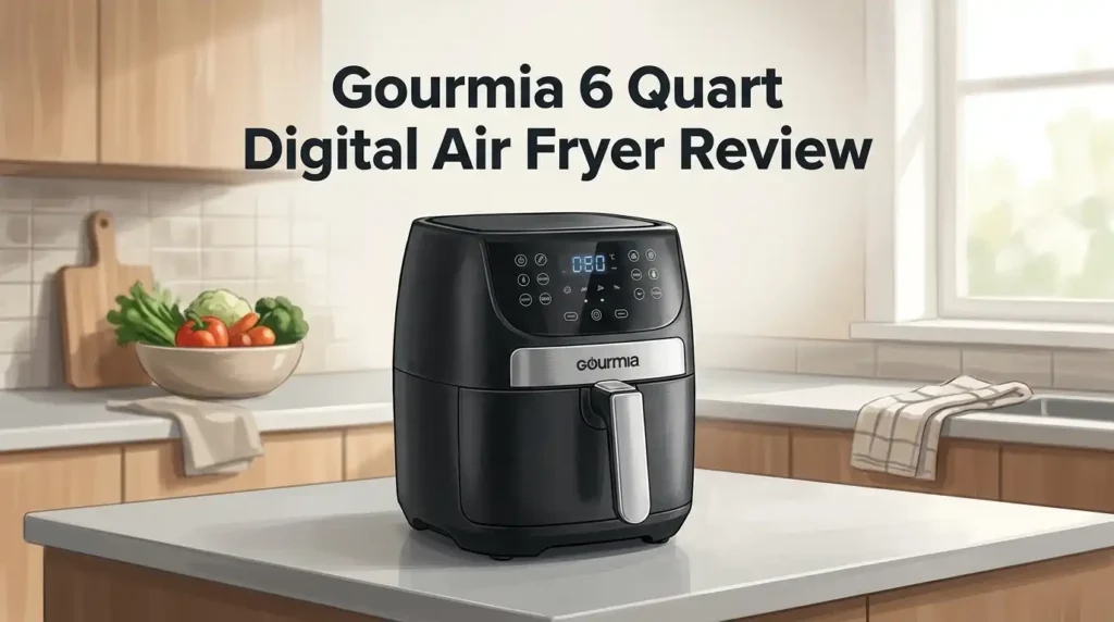 Gourmia 6 Quart Digital Air Fryer Review: Features, Performance & Verdict Gourmia 6 Quart Digital Air Fryer Review: Features, Performance & Verdict