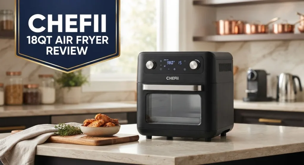 Chefii 18qt Air Fryer Review 2026: Performance, Design & Comparison Chefii 18qt Air Fryer Review 2026: Performance, Design & Comparison
