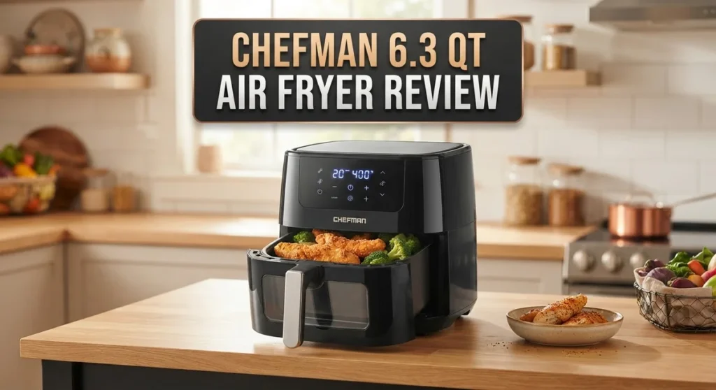 Chefman 6.3 Qt Air Fryer Review: Features, Performance, and Verdict Chefman 6.3 Qt Air Fryer Review: Features, Performance, and Verdict
